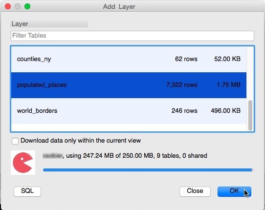 Import Layer in QGIS
