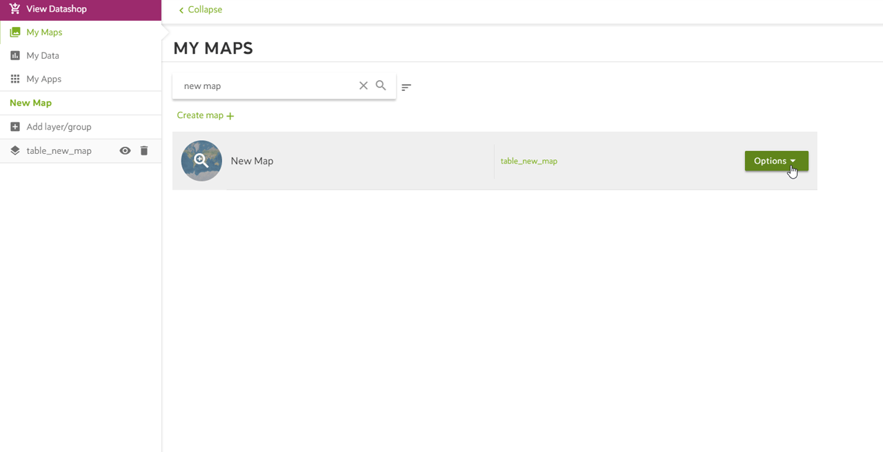 Delete Maps