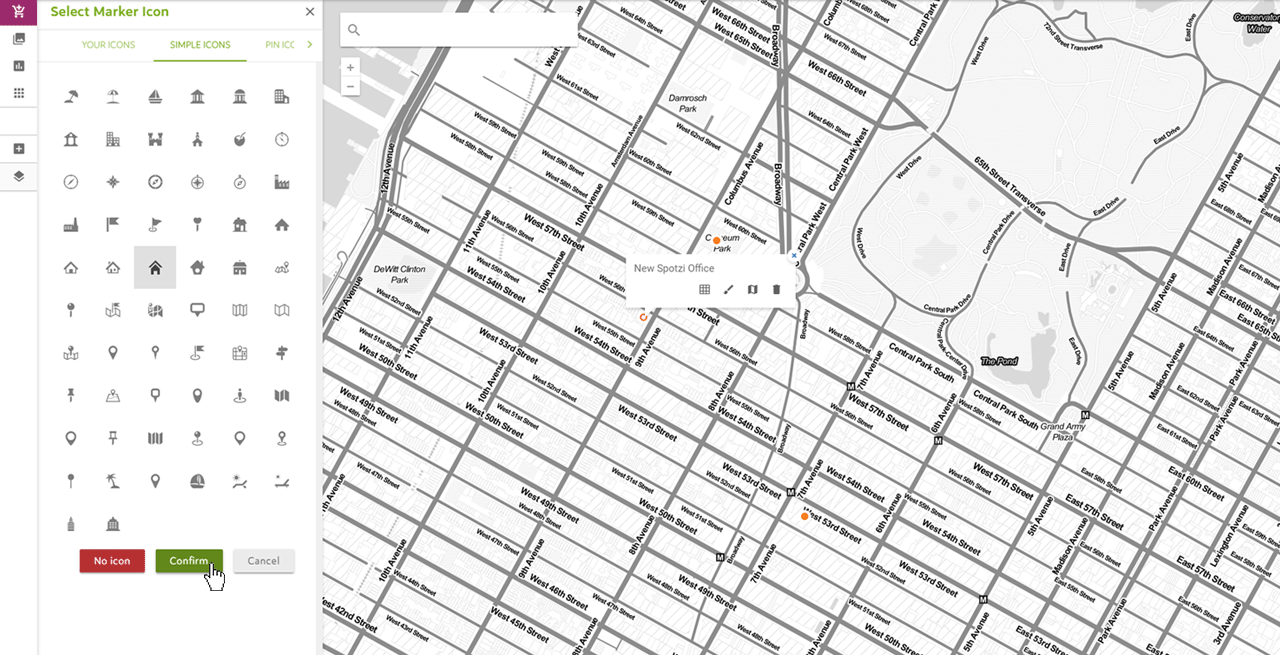Adding Custom Map Markers to a Map