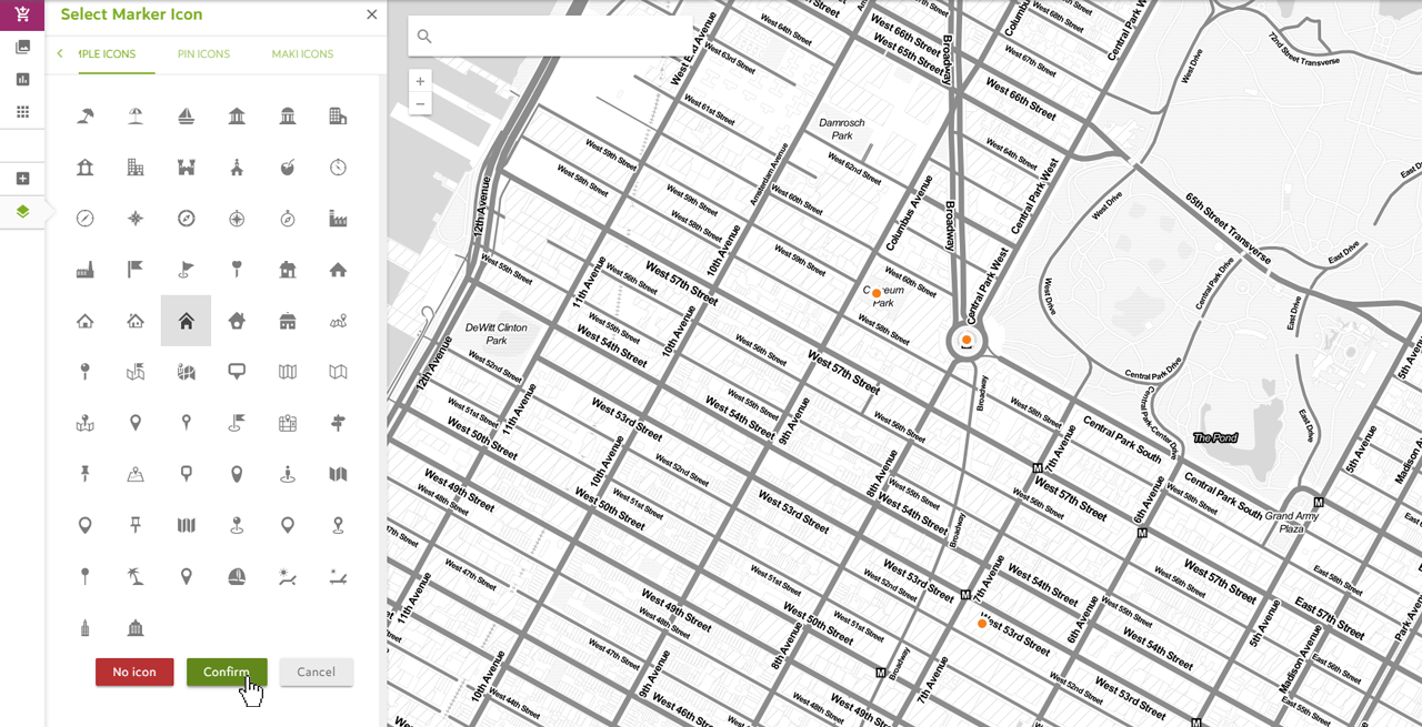 Adding Custom Map Markers to a Map