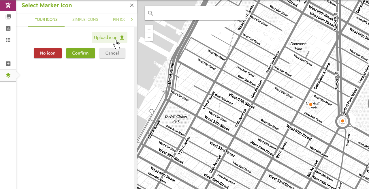 Adding Custom Map Markers to a Map