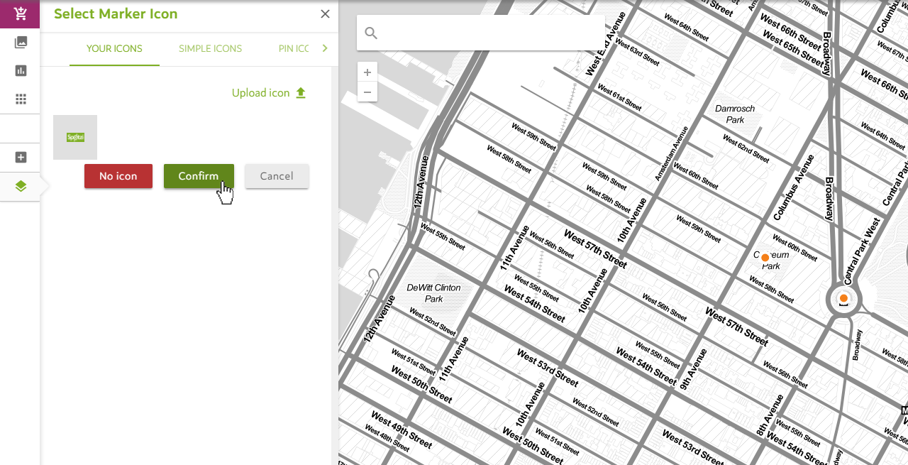 Adding Custom Map Markers to a Map