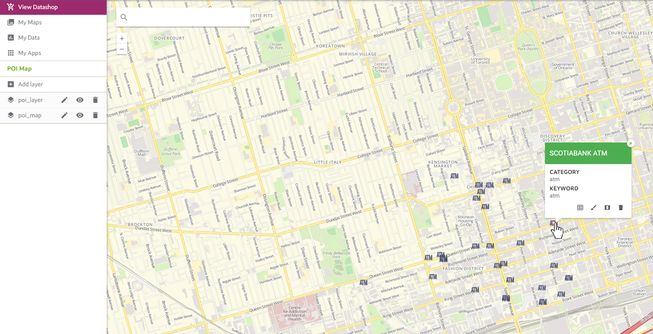 POI Maps
