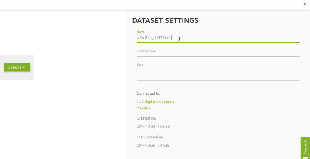 Rename Data and Maps