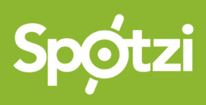 Spotzi Logo Green Background